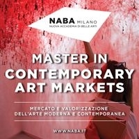 Master Accademico in Contemporary Art Markets - inizio ottobre 2016